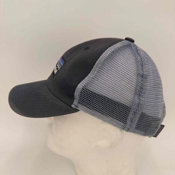 Patagonia Blue Adjustable Strap Embroidered Logo Baseball Cap Unisex Size OS - Picture 3 of 7